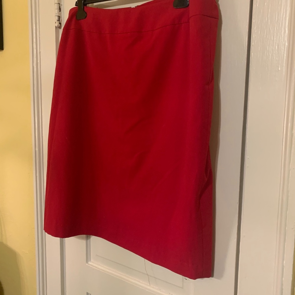 Nine West Red Skirt